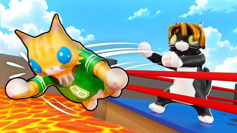 Cat Battles official game thumbnail on Roblox